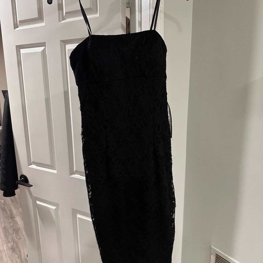 Elegant Black Lace Dress -NWT